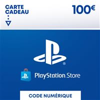 Code de téléchargement Playstation Store Fonds pour Porte-Monnaie virtuel 100€